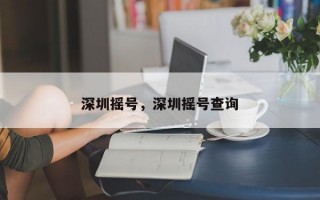 深圳摇号，深圳摇号查询