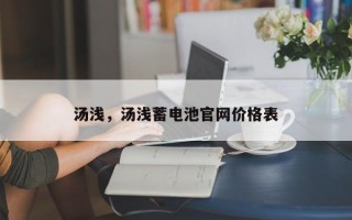 汤浅，汤浅蓄电池官网价格表