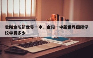 贵阳金阳新世界一中，金阳一中新世界国际学校学费多少