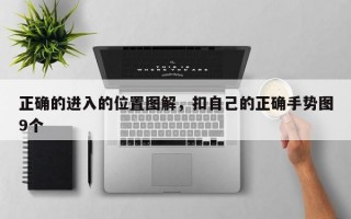 正确的进入的位置图解，扣自己的正确手势图9个