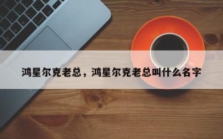 鸿星尔克老总，鸿星尔克老总叫什么名字