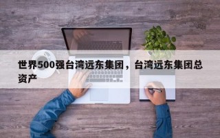 世界500强台湾远东集团，台湾远东集团总资产