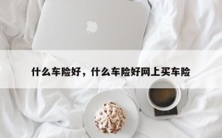 什么车险好，什么车险好网上买车险