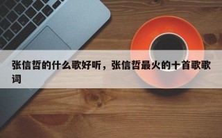 张信哲的什么歌好听，张信哲最火的十首歌歌词