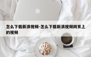 怎么下载新浪视频-怎么下载新浪视频网页上的视频