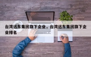 台湾远东集团旗下企业，台湾远东集团旗下企业排名