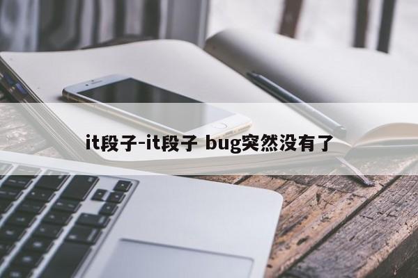 it段子-it段子 bug突然没有了-第1张图片