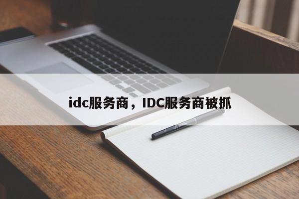 idc服务商，IDC服务商被抓-第1张图片