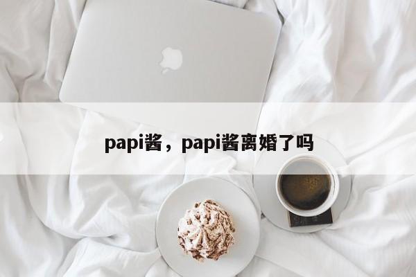 papi酱，papi酱离婚了吗-第1张图片